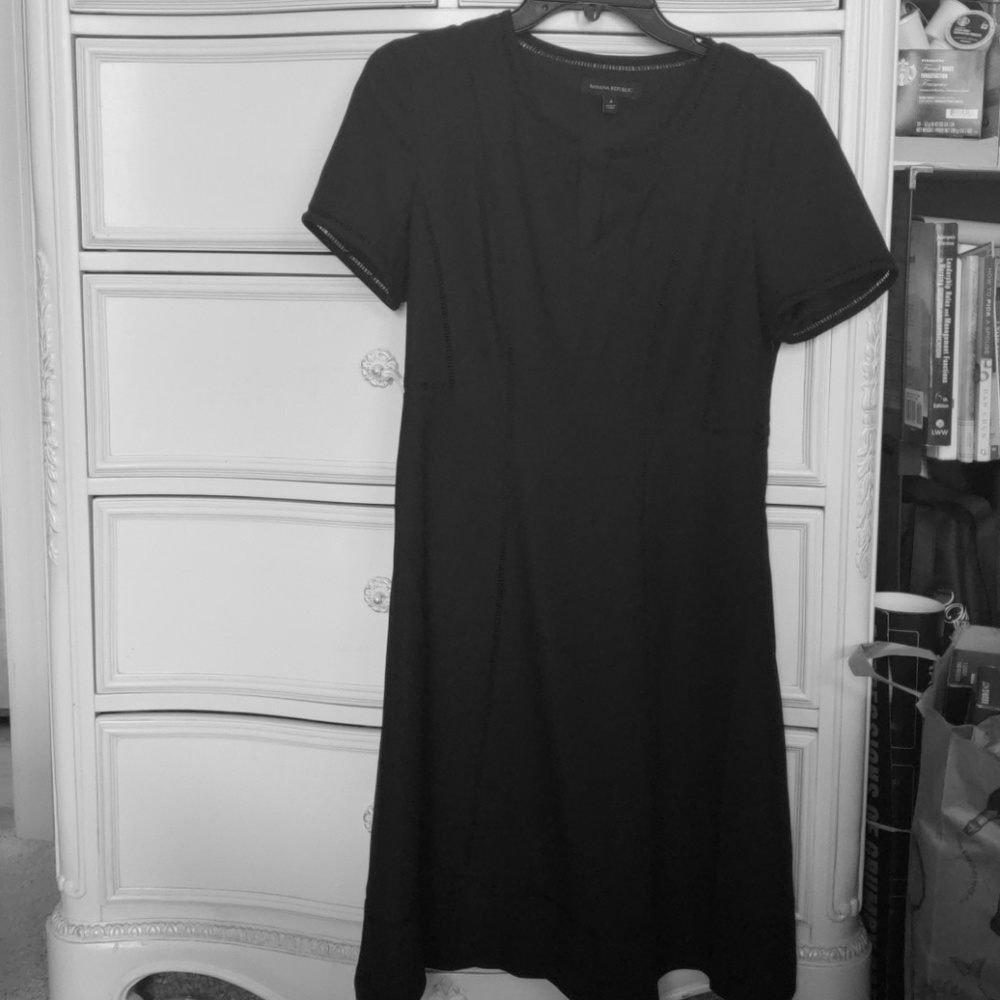 Banana republic black dress